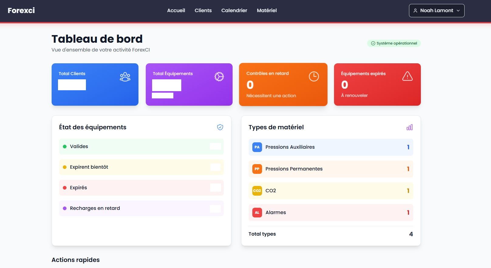 Solution de Gestion Digitale pour Entreprise de Sécurité Incendie